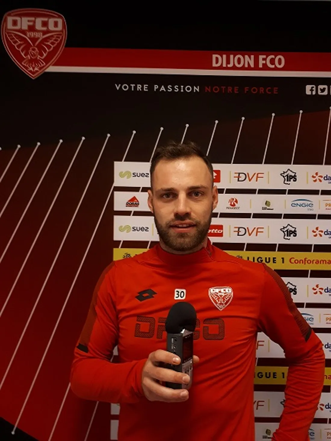 Baptiste Reynet avait déjà joué plusieurs saisons au DFCO